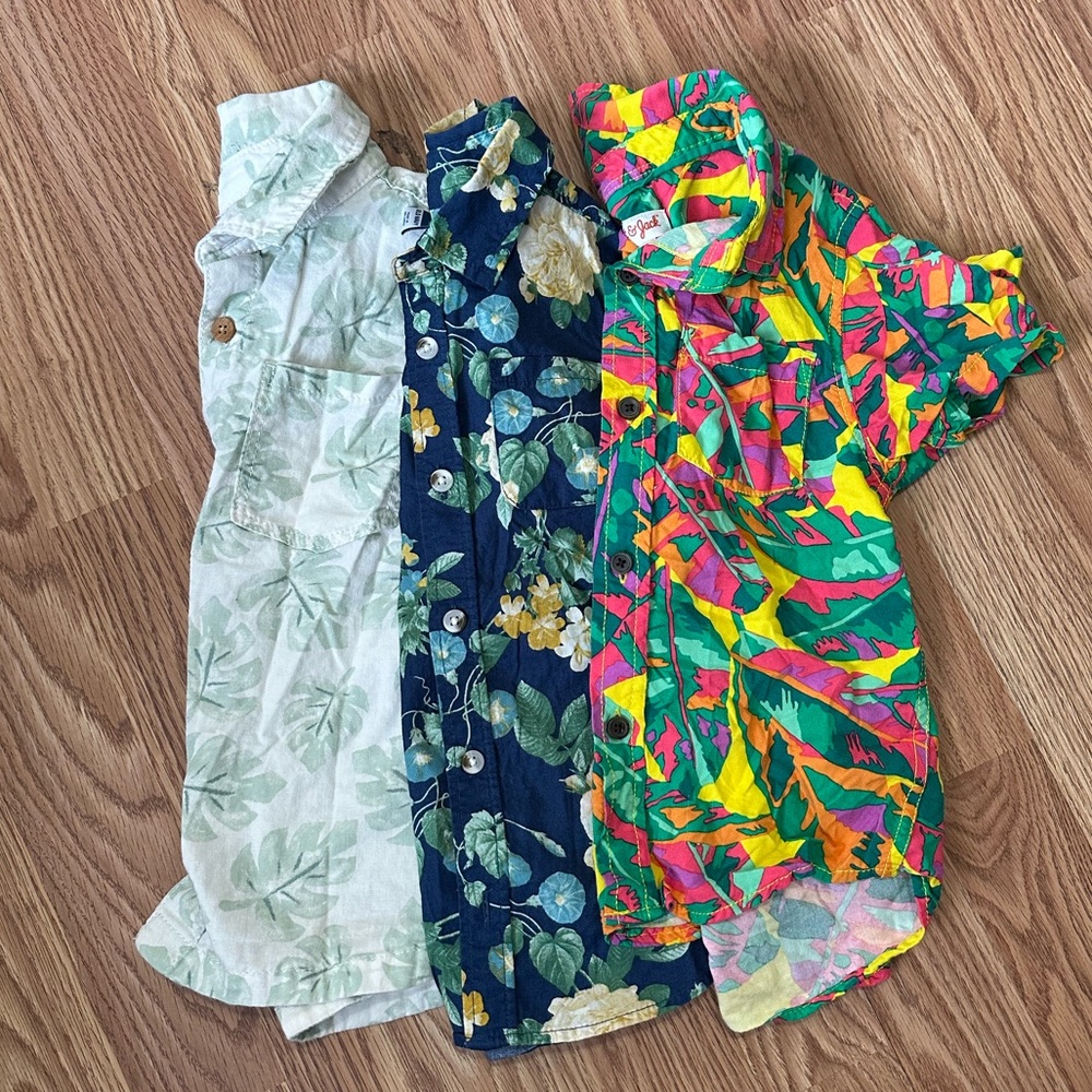 Boys 5T Hawaiian shirt lot!